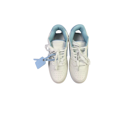 Off-White Out of Office White and Blue Sneakers