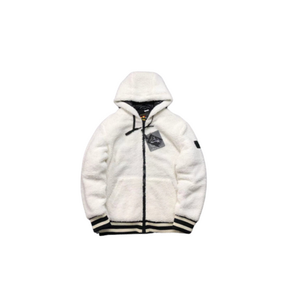 Moose Knuckles Dewson Sherpa Varsity Jacket