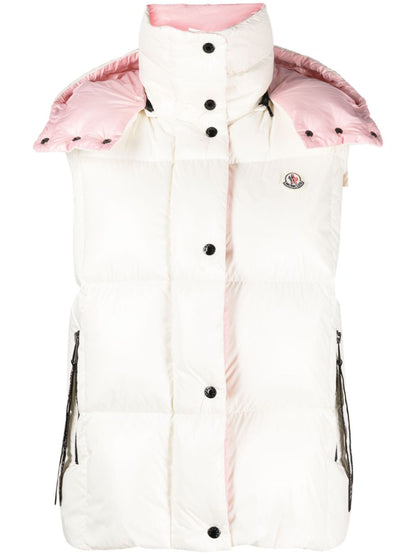 Moncler Luzule Logo-Patch Padded Gilet