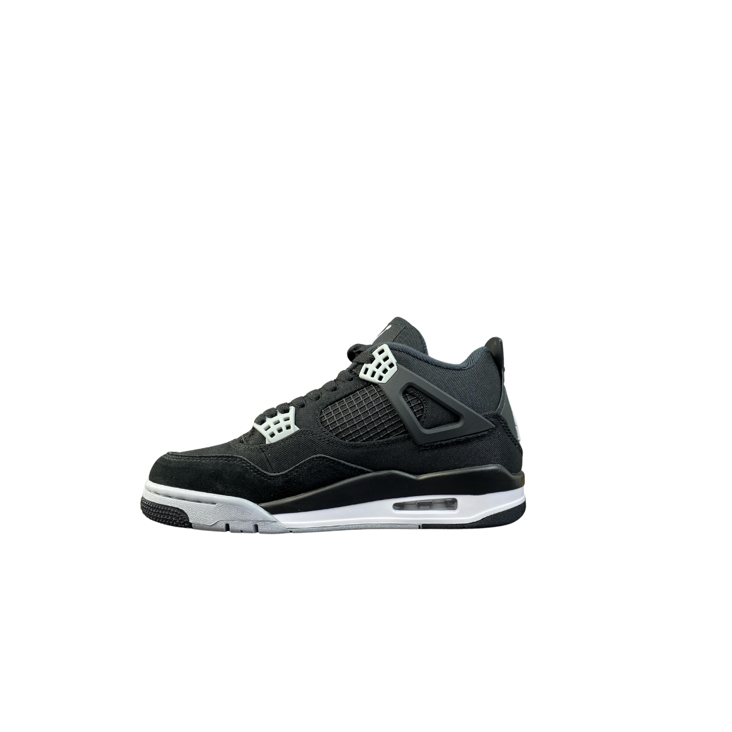 Jordan 4 SE Black Canvas Sneakers