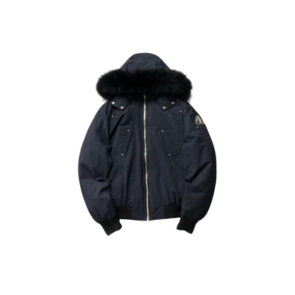 Moose Knuckles Ballistic Bomber Fur Jacket