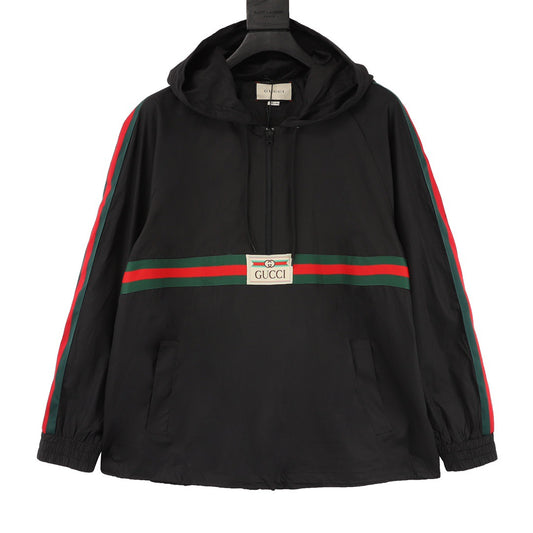 Gucci Label Coated Cotton Trench Coat