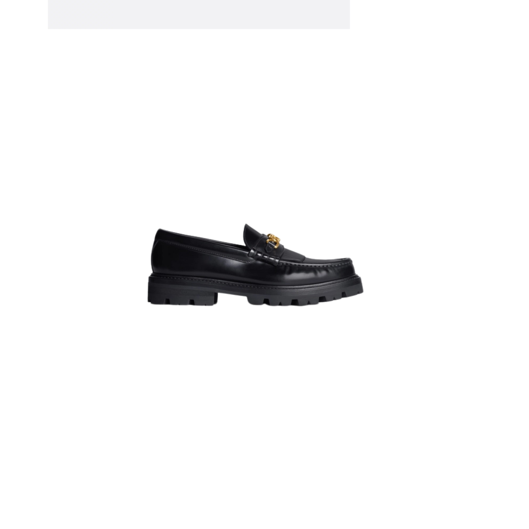 Celine Triomphe Margaret Leather Loafers