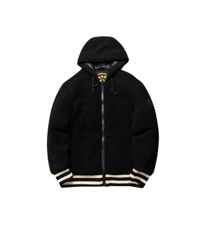 Moose Knuckles Dewson Sherpa Varsity Jacket