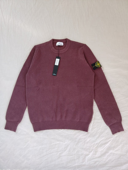 Stone Island Ribbed Soft Cotton Knitwear