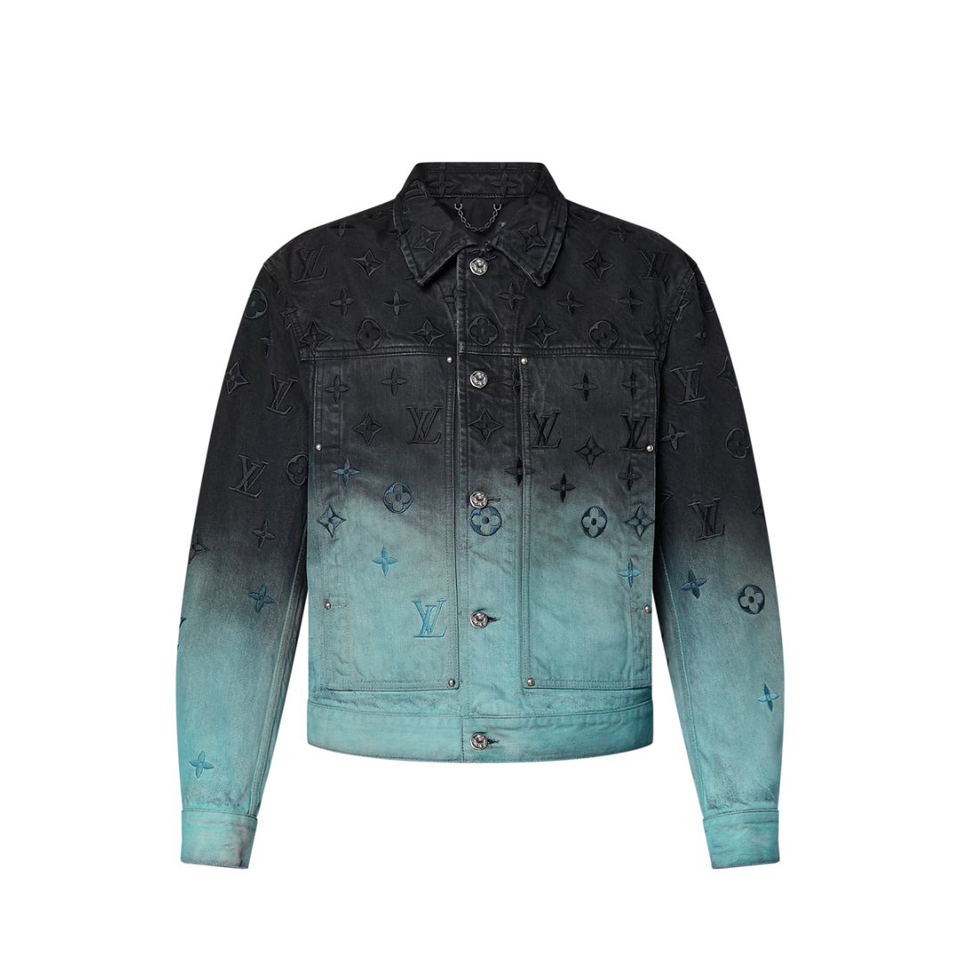 Louis Vuitton Embroidered Denim Blouson