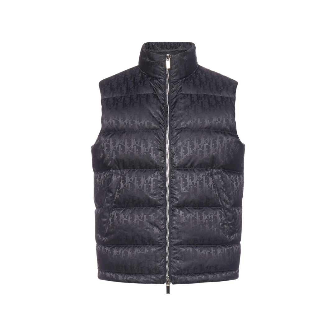 Dior Oblique Sleeveless Down Jacket