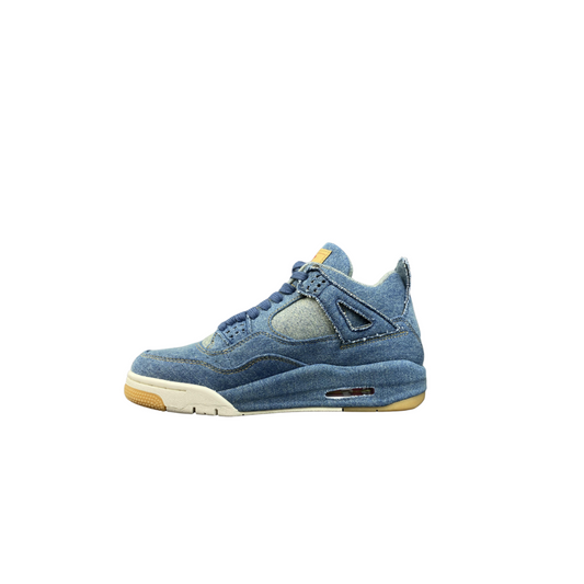 Jordan 4 Retro Denim Sail Game Sneakers