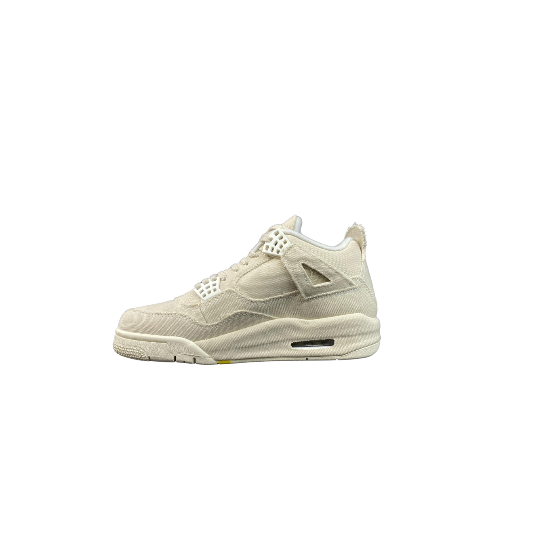 Jordan 4 Retro Blank Canvas Sneakers