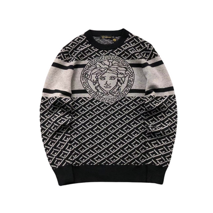 Versace Logo Printed Sweater