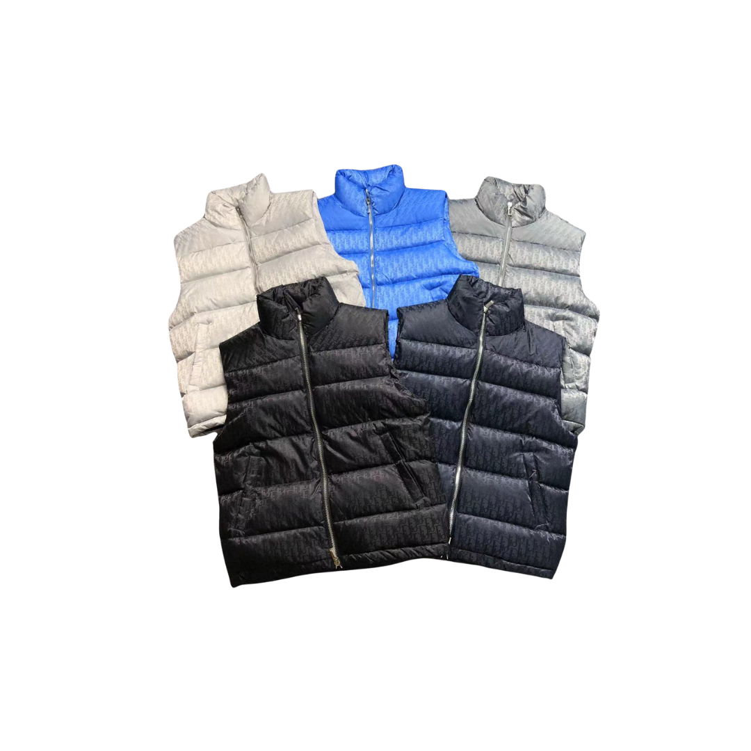 Dior Oblique Sleeveless Down Jacket