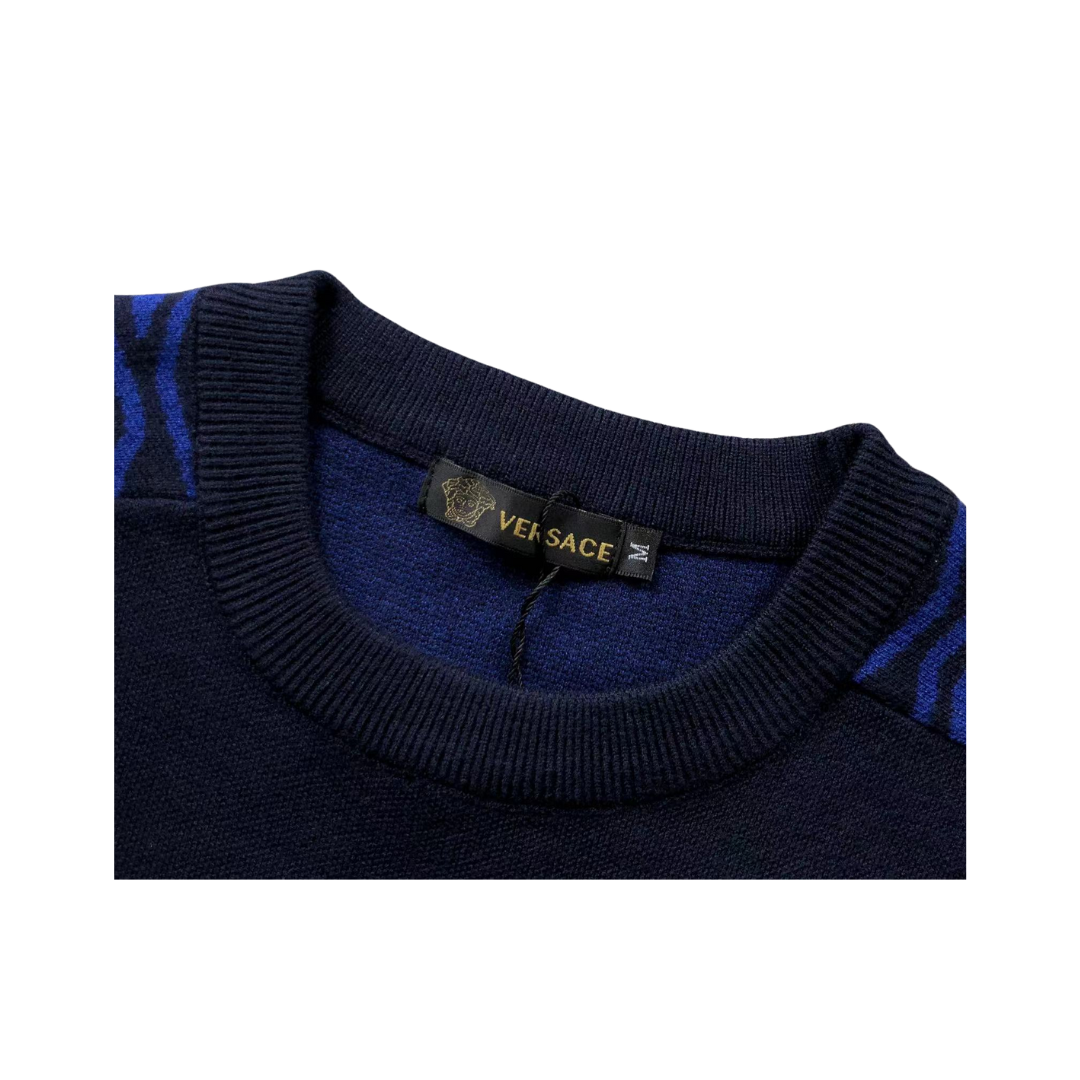 Versace Logo Printed Sweater