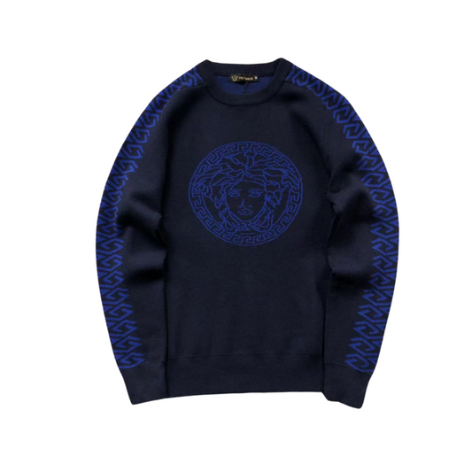 Versace Logo Printed Sweater