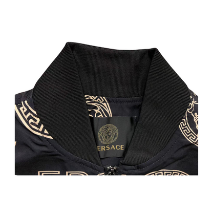 Versace Medusa Print Bomber Jacket