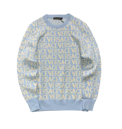 Versace Monogram Cotton Sweatshirt