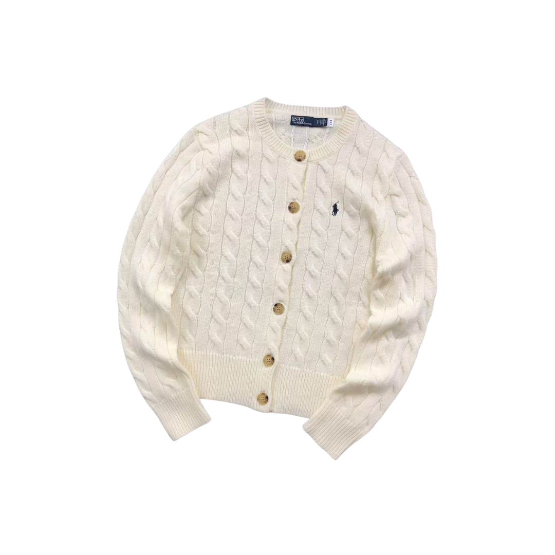 Ralph Lauren Knit Cotton Cardigan Sweater