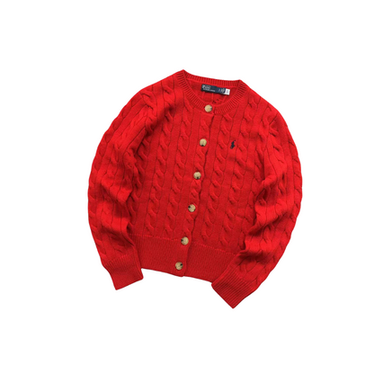 Ralph Lauren Knit Cotton Cardigan Sweater