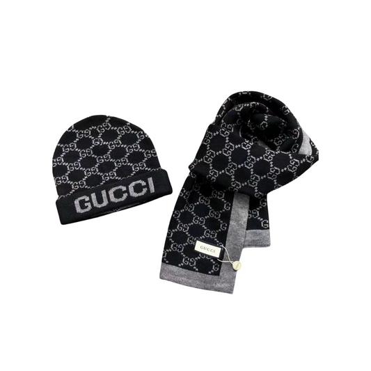 Gucci Hat and Scarf