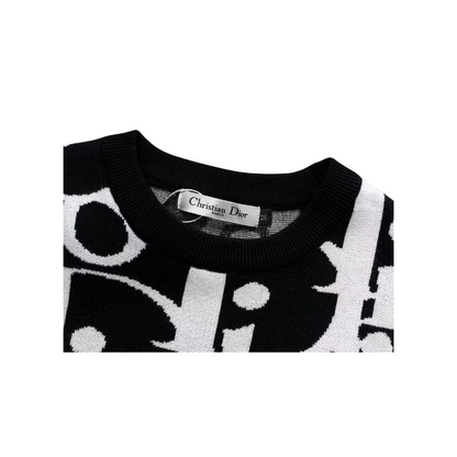 Dior Oblique Reflective Wool Sweater