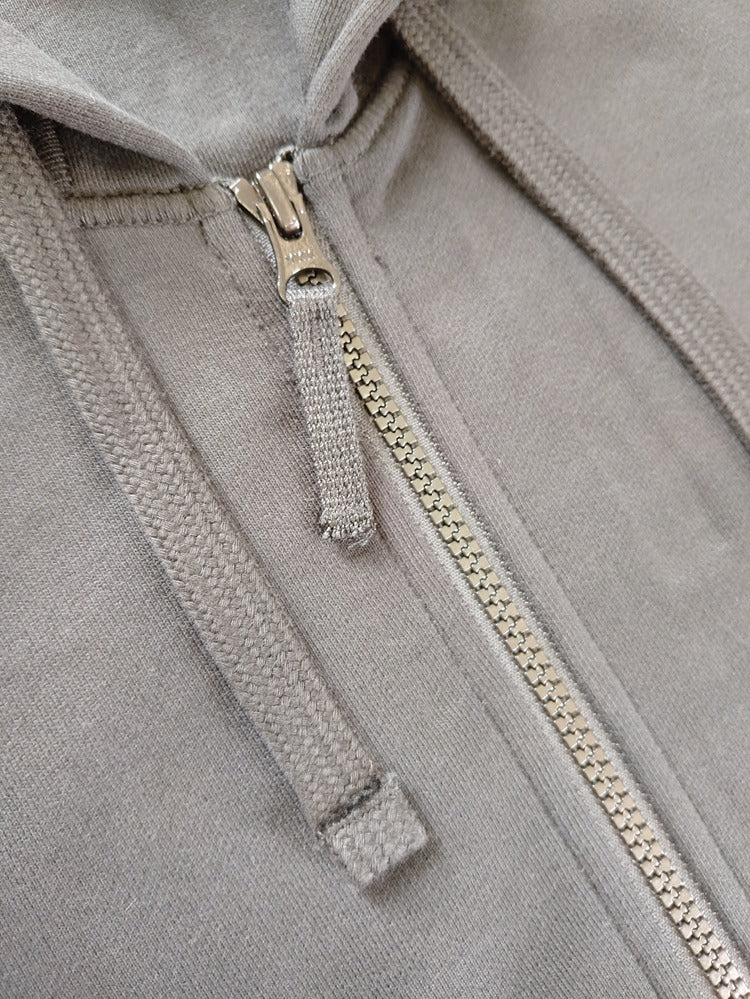 Stone Island Zip Hooded Sweatshirt