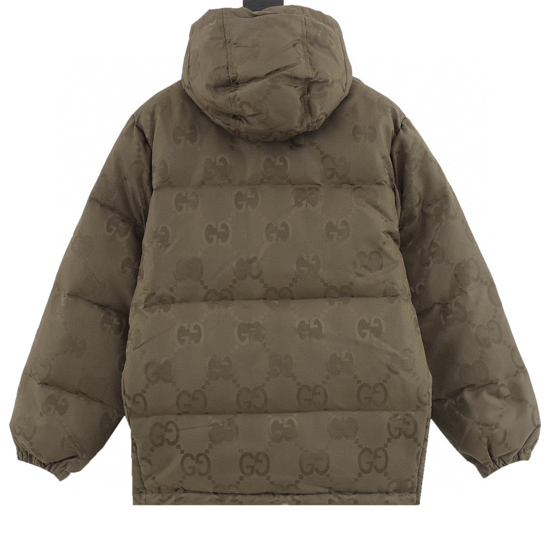 Gucci Jumbo Canvas Down Jacket