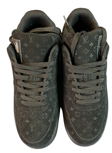 Louis Vuitton x Nike Air Force 1 Black