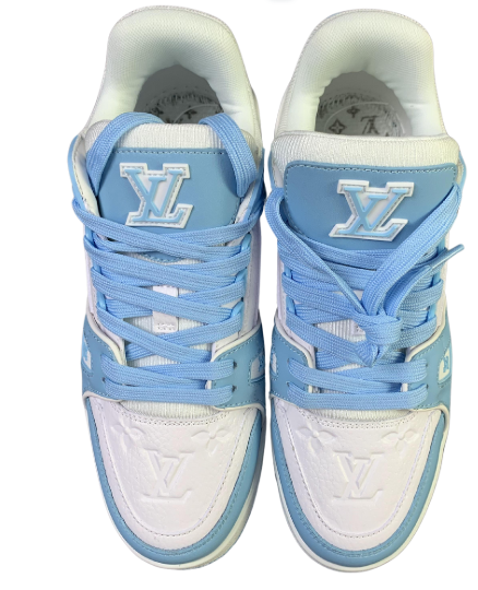 Louis Vuitton Trainers Baby Blue